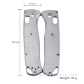 Frame Parts Stone Wash Titanium Knife Handle Scales